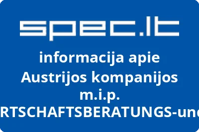Austrijos kompanijos m.i.p. WIRTSCHAFTSBERATUNGS-und HANDELSGESELLSCHAFT mbH atstovybė