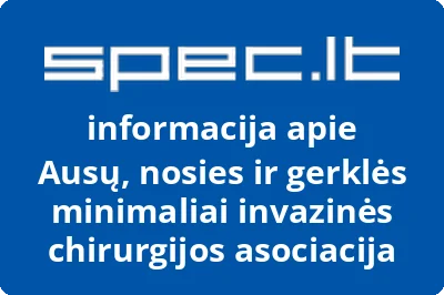 Ausų, nosies ir gerklės minimaliai invazinės chirurgijos asociacija