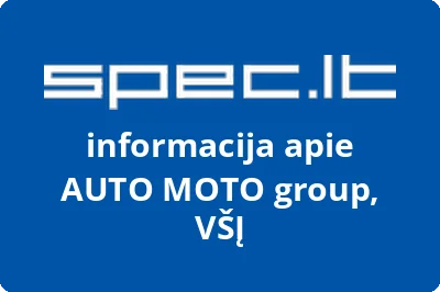AUTO MOTO group, VŠĮ