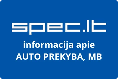 AUTO PREKYBA, MB | spec.lt