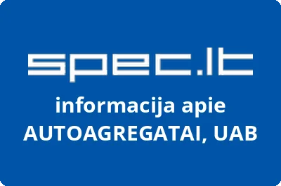 Autoagregatai, UAB
