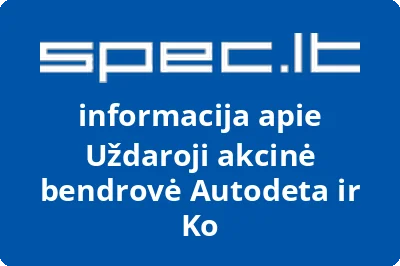 Autodeta ir Ko, UAB