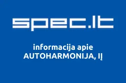 AUTOHARMONIJA, IĮ | spec.lt