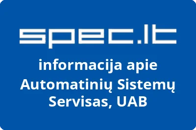 Automatinių sistemų servisas, UAB