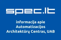 Automatizacijos Architektūrų Centras, UAB