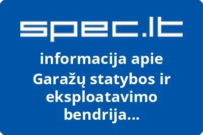 Garažų statybos ir eksploatavimo bendrija Automobilistas