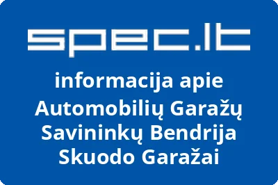 Automobilių garažų savininkų bendrija Skuodo garažai