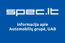 Automobilių grupė, UAB | spec.lt