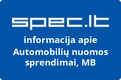 Automobilių nuomos sprendimai, MB
