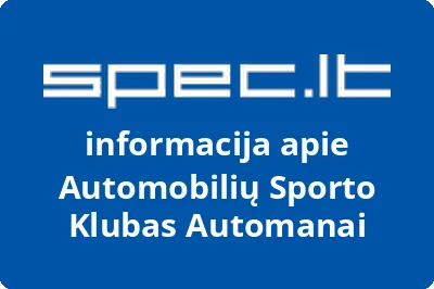 Automobilių Sporto Klubas Automanai