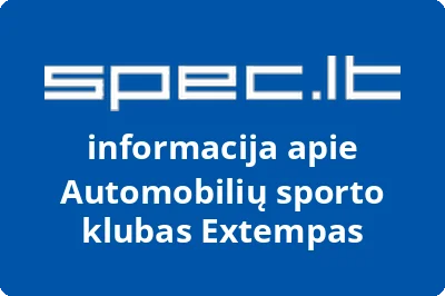 Automobilių sporto klubas Extempas