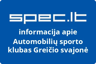 Automobilių sporto klubas Greičio svajonė