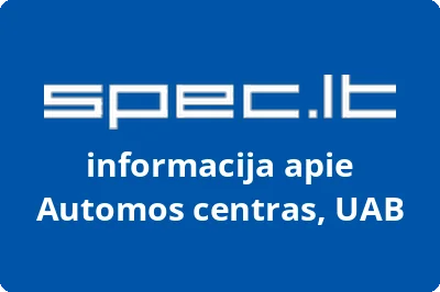 Automos centras, UAB
