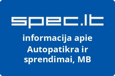 Autopatikra ir sprendimai, MB