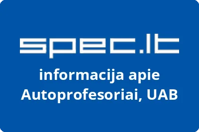Autoprofesoriai, UAB