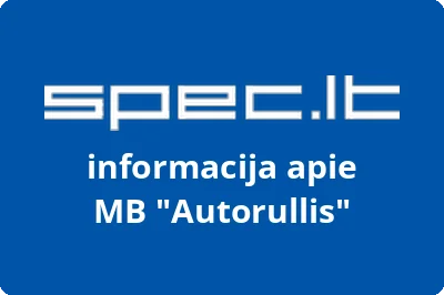 Autorullis, MB | spec.lt