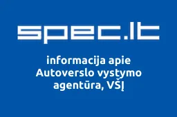 Autoverslo vystymo agentūra, VŠĮ | spec.lt