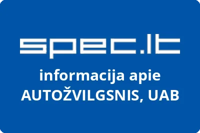 AUTOŽVILGSNIS, UAB