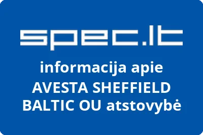 AVESTA SHEFFIELD BALTIC OU atstovybė