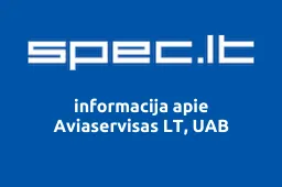 Aviaservisas LT, UAB | spec.lt