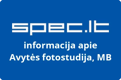 Avytės fotostudija, MB