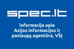 Azijos informacijos ir paslaugų agentūra, VŠĮ | spec.lt