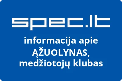 MEDŽIOTOJŲ KLUBAS ĄŽUOLYNAS