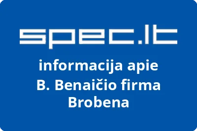 B. Benaičio firma Brobena