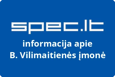 B. Vilimaitienės įmonė