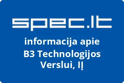 B3 Technologijos Verslui, IĮ
