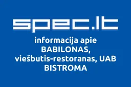 BABILONAS, viešbutis-restoranas, UAB BISTROMA iliustracija