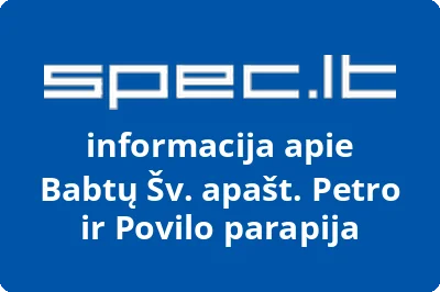 Babtų Šv. apašt. Petro ir Povilo parapija