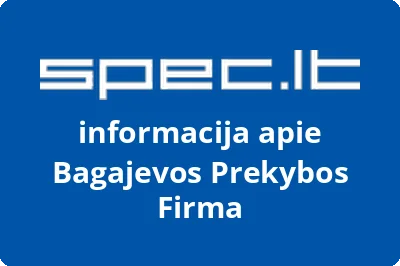 Bagajevos Prekybos Firma