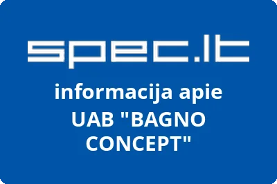 BAGNO CONCEPT, UAB | spec.lt