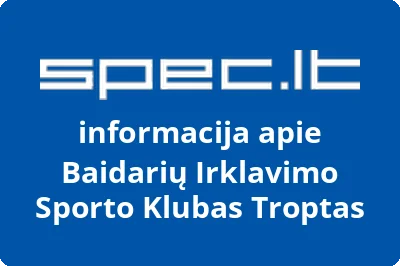 Baidarių irklavimo sporto klubas Troptas