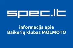 Baikerių klubas MOLMOTO iliustracija