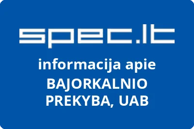 Bajorkalnio prekyba, UAB