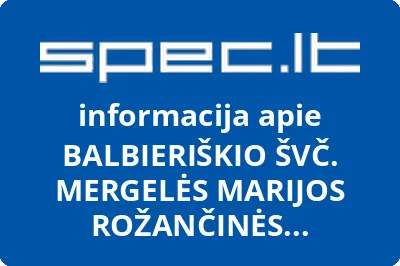 Balbieriškio Švč. M. Marijos Rožančinės parapija