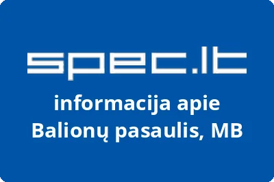 Balionų pasaulis, MB