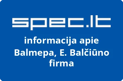 Balmepa, E. Balčiūno firma