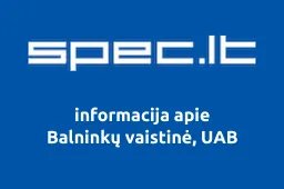 Balninkų vaistinė, UAB