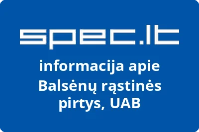 Balsėnų rąstinės pirtys, UAB