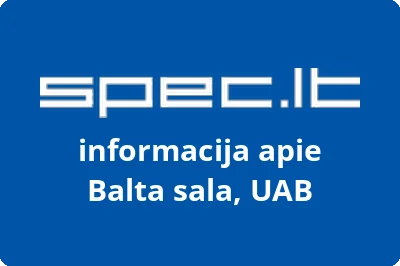 Balta sala, UAB | spec.lt