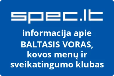 Panevėžio miesto kovos menų ir sveikatingumo klubas Baltasis voras