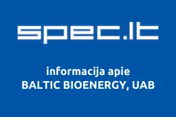 BALTIC BIOENERGY, UAB
