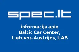Baltic Car Center, Lietuvos-Austrijos, UAB iliustracija