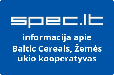 Baltic Cereals, Žemės ūkio kooperatyvas