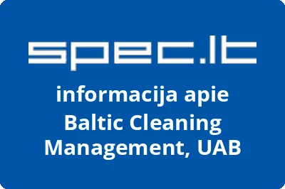BALTIC CLEANING MANAGEMENT, UAB