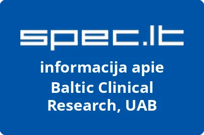 Baltic Clinical Research, UAB | spec.lt