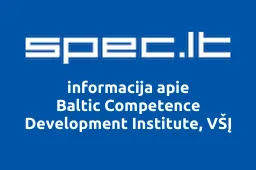 Baltic Competence Development Institute, VŠĮ iliustracija